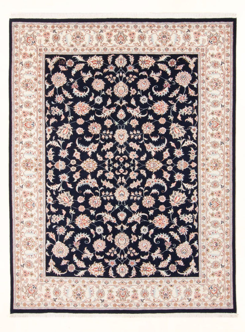 Perzisch tapijt - Tabriz - Royal - 201 x 149 cm - donkerblauw