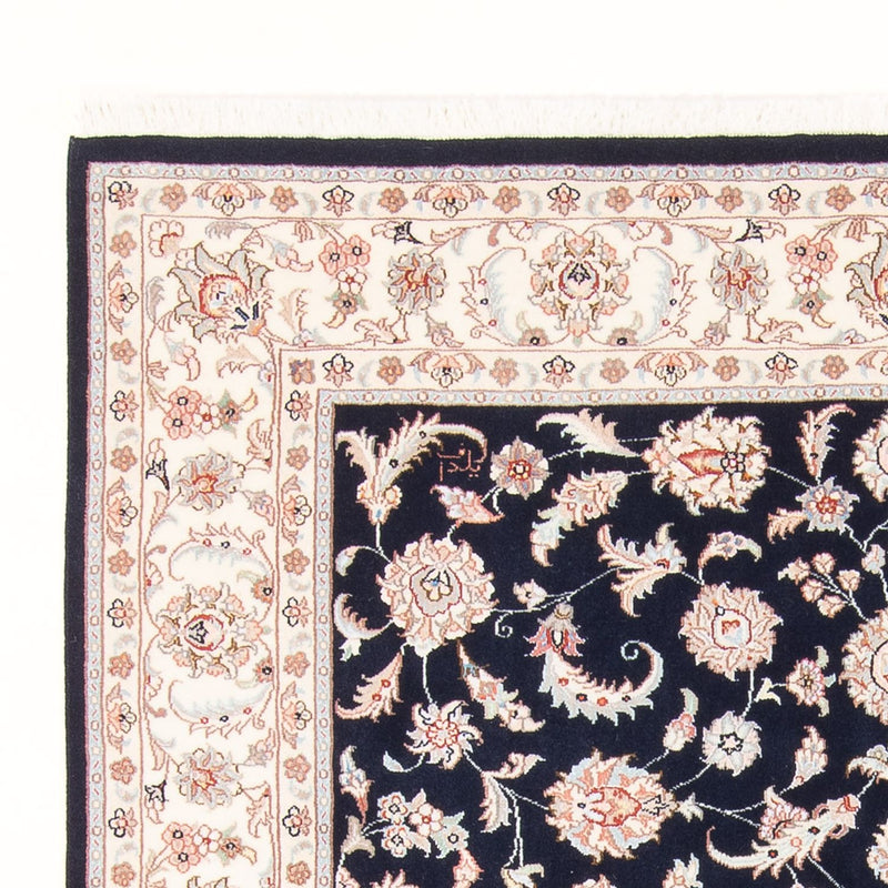 Perzisch tapijt - Tabriz - Royal - 201 x 149 cm - donkerblauw