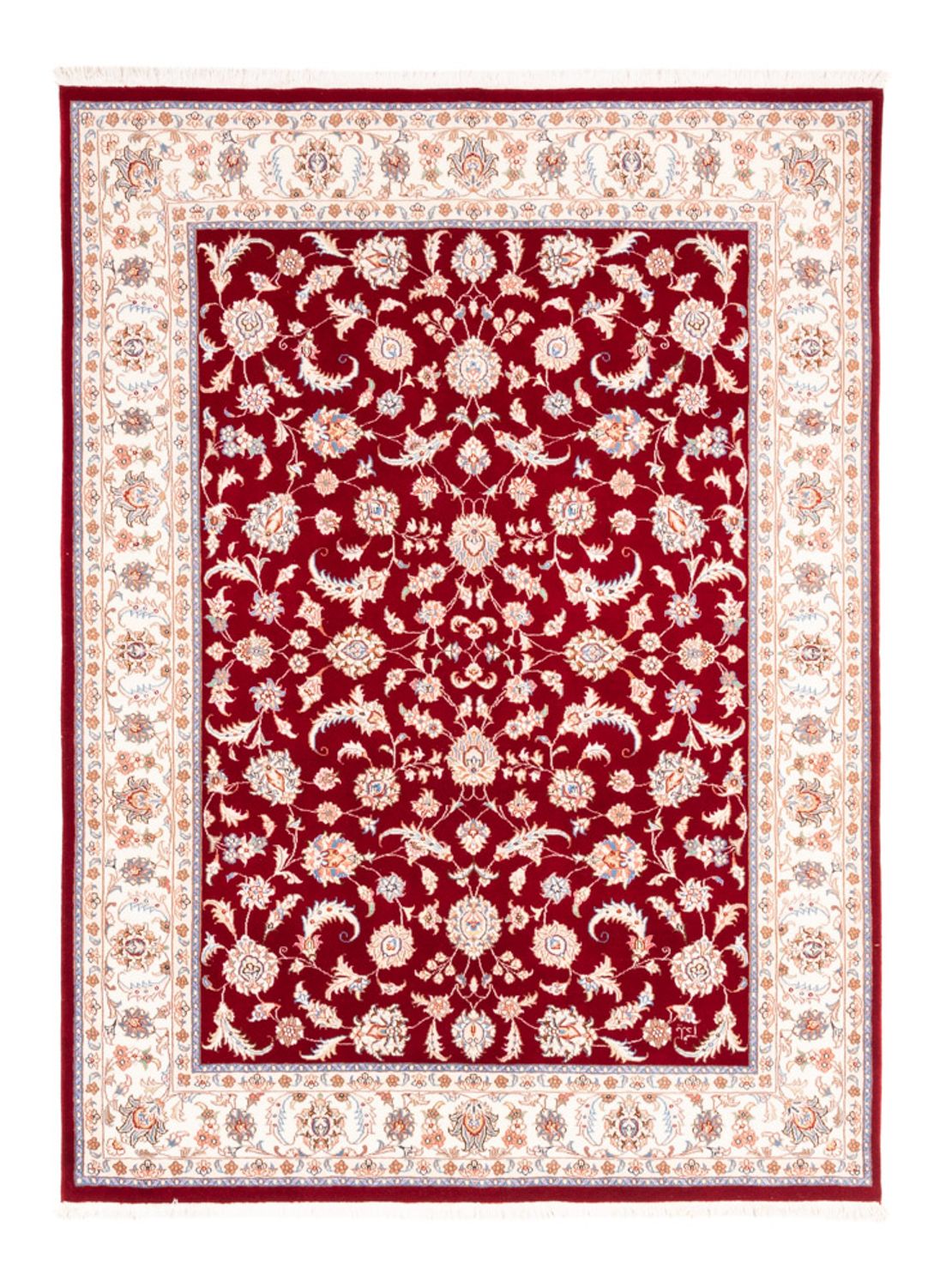 Perzisch tapijt - Tabriz - 199 x 147 cm - rood
