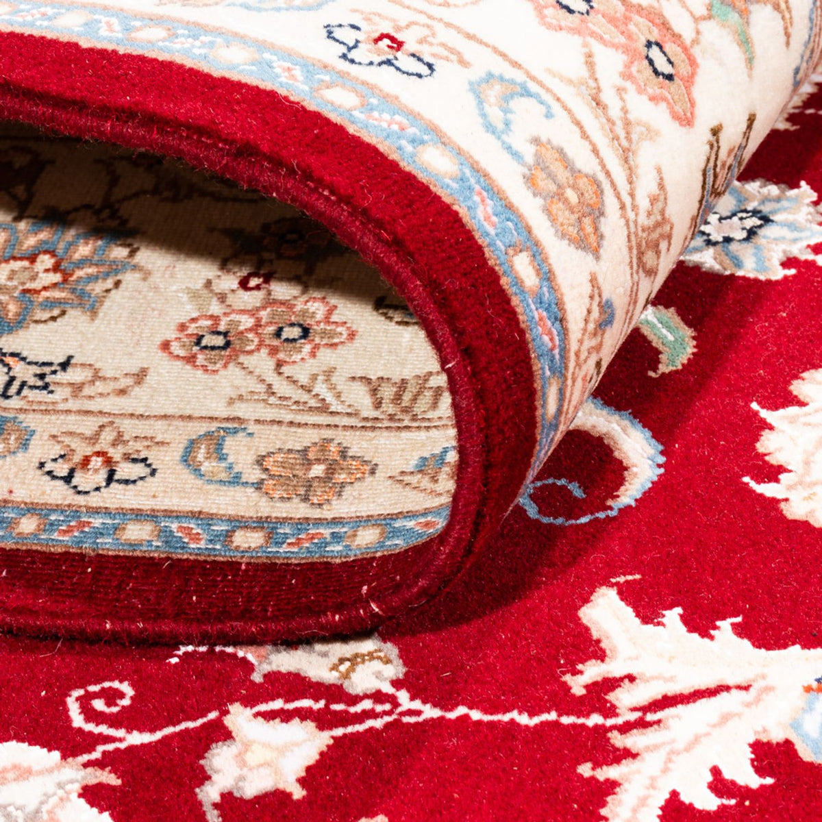 Perzisch tapijt - Tabriz - 199 x 147 cm - rood