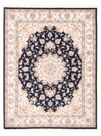 Perzisch tapijt - Tabriz - Royal - 197 x 149 cm - donkerblauw
