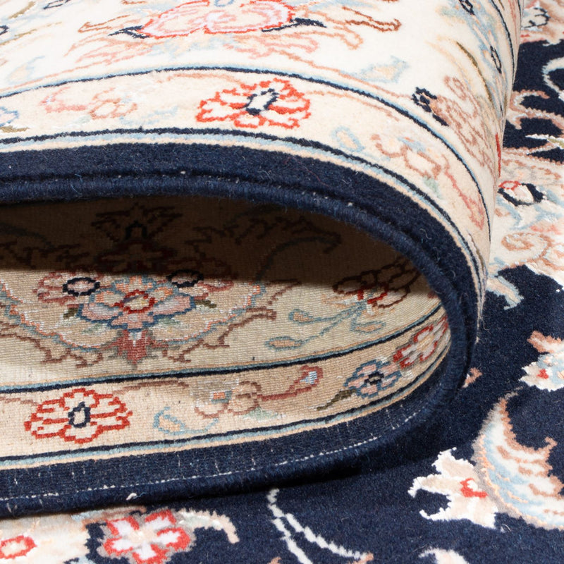 Perzisch tapijt - Tabriz - Royal - 203 x 150 cm - donkerblauw