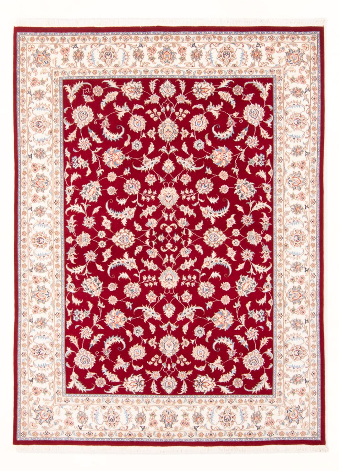Perzisch tapijt - Tabriz - Royal - 206 x 147 cm - rood
