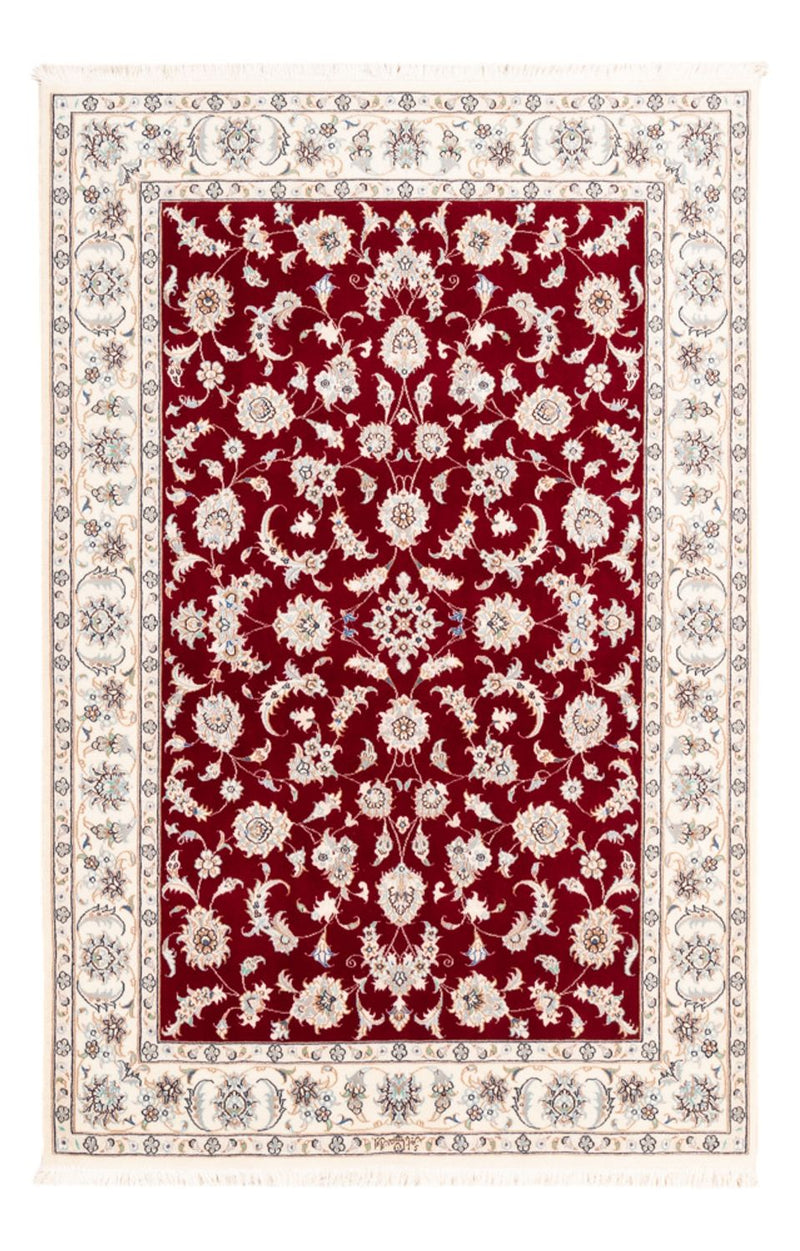Perzisch tapijt - Nain - Premium - 176 x 120 cm - rood
