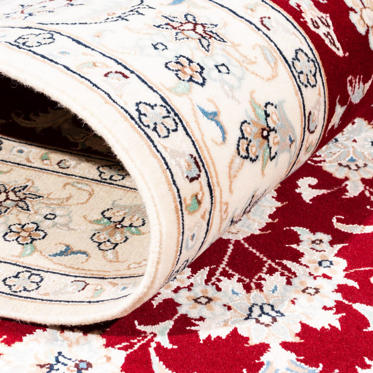 Perzisch tapijt - Nain - Premium - 176 x 120 cm - rood