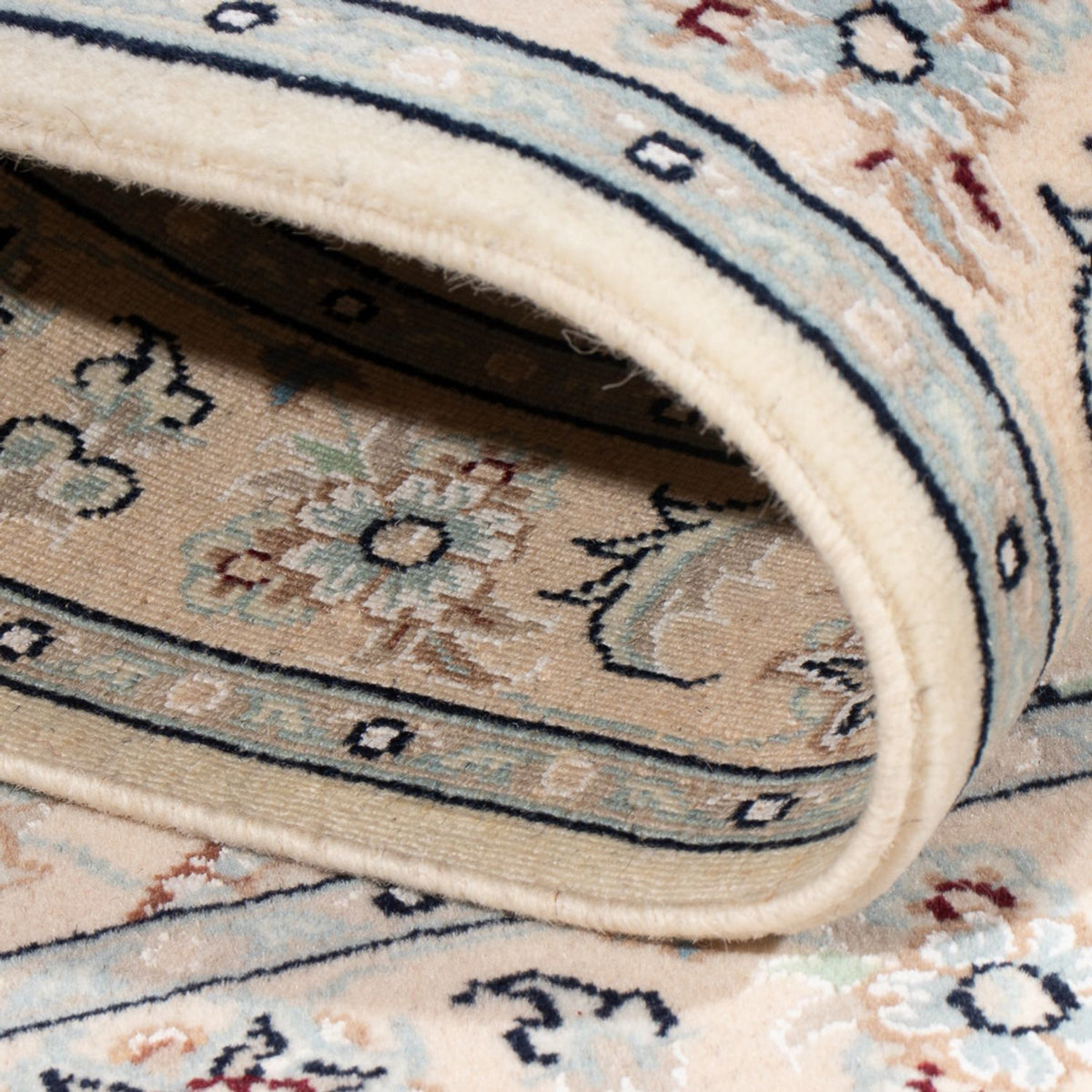 Perzisch tapijt - Nain - Premium - 117 x 80 cm - crème