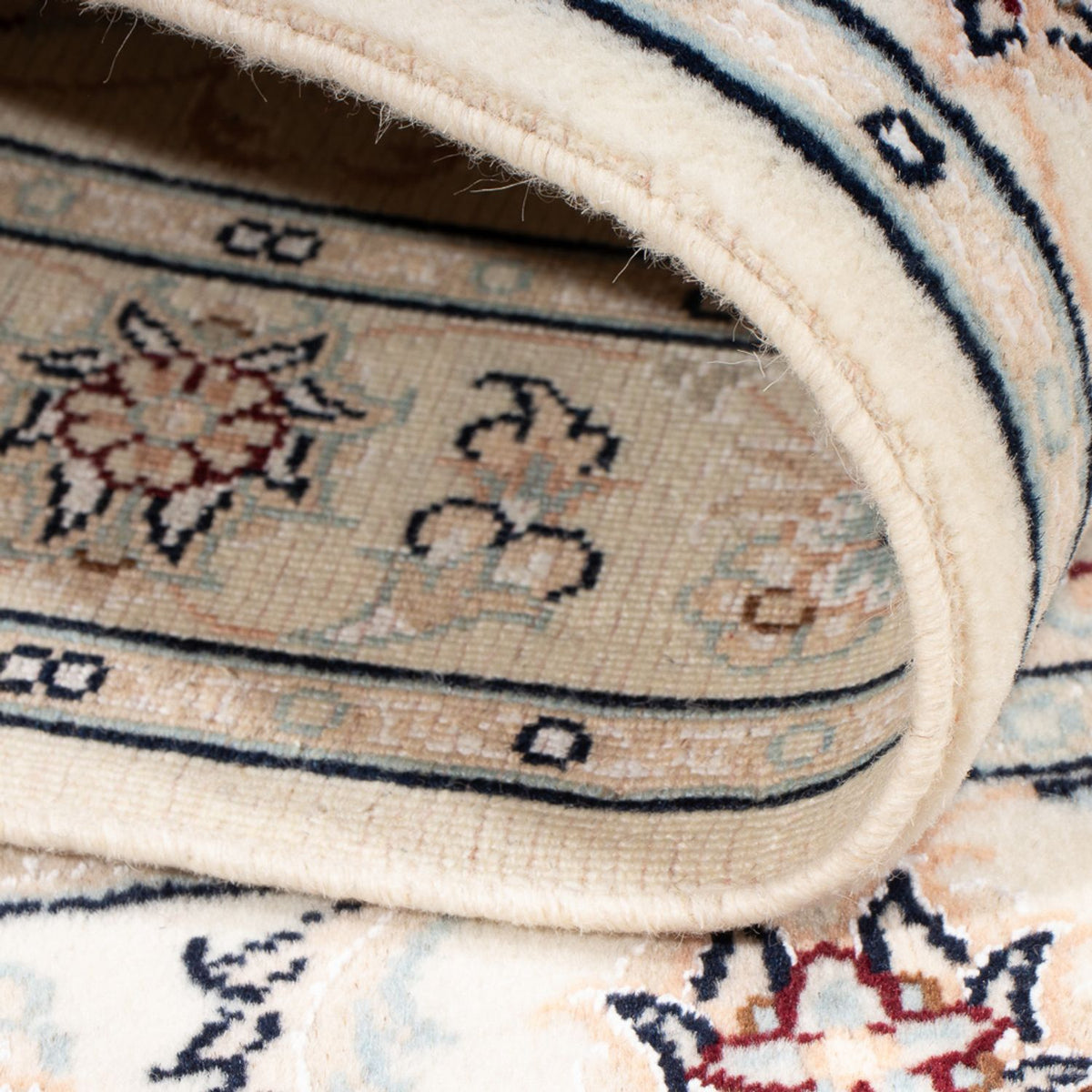 Perzisch tapijt - Nain - Premium - 119 x 80 cm - crème