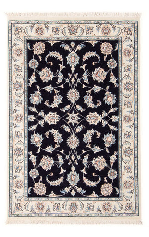 Perzisch tapijt - Nain - Premium - 125 x 80 cm - donkerblauw