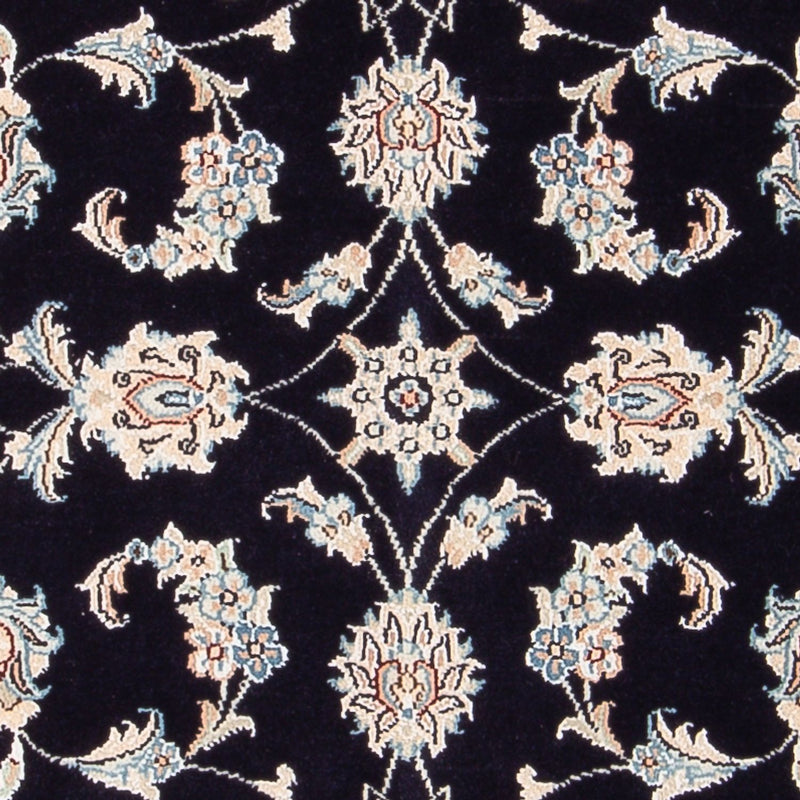 Perzisch tapijt - Nain - Premium - 125 x 80 cm - donkerblauw