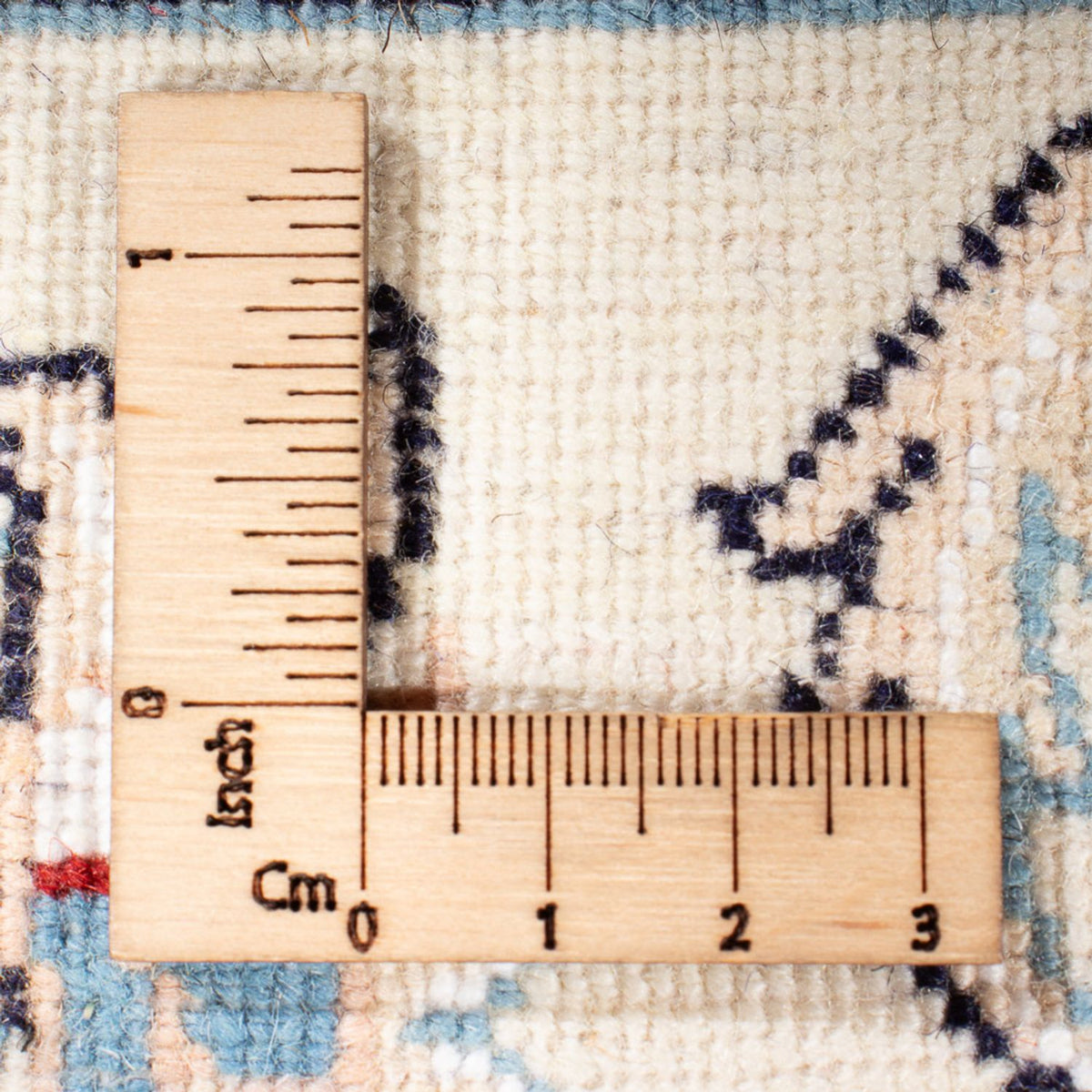 Perzisch tapijt - Nain - Premium - 125 x 80 cm - donkerblauw