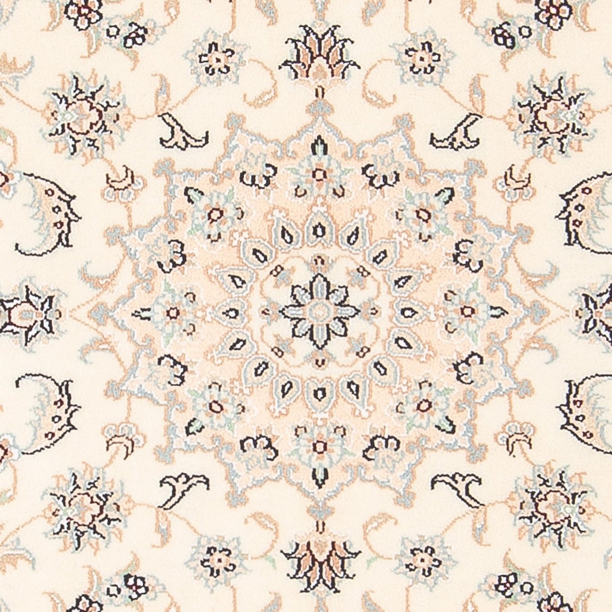 Perzisch tapijt - Nain - Premium - 134 x 76 cm - crème