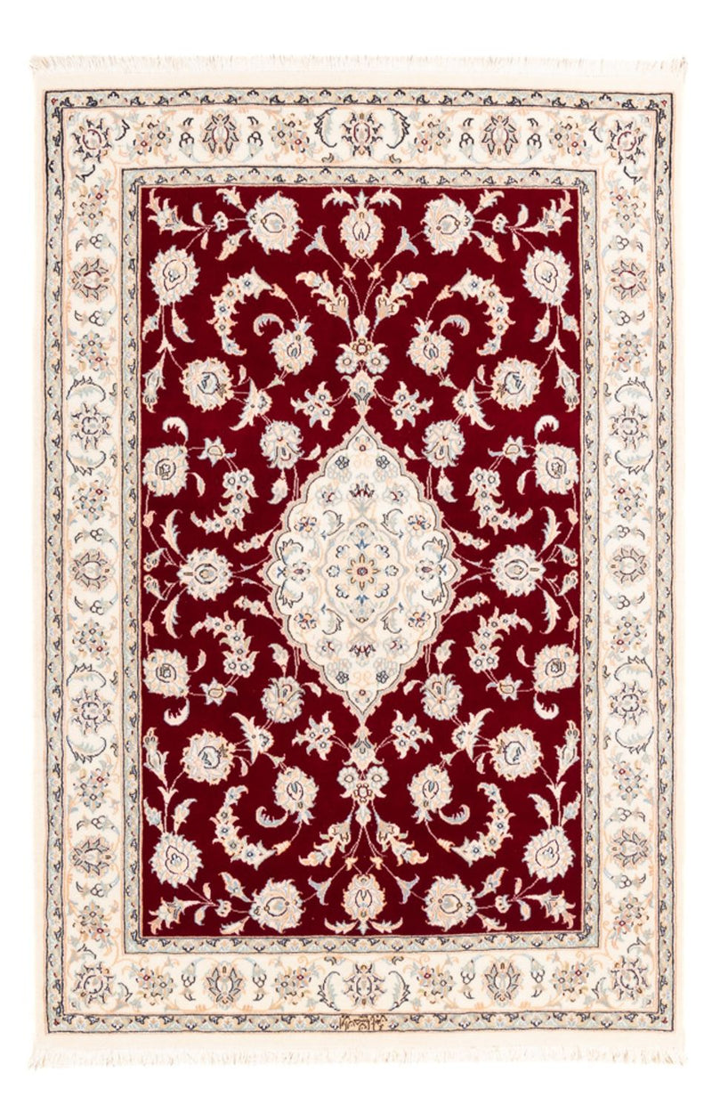 Perzisch tapijt - Nain - Premium - 160 x 108 cm - rood