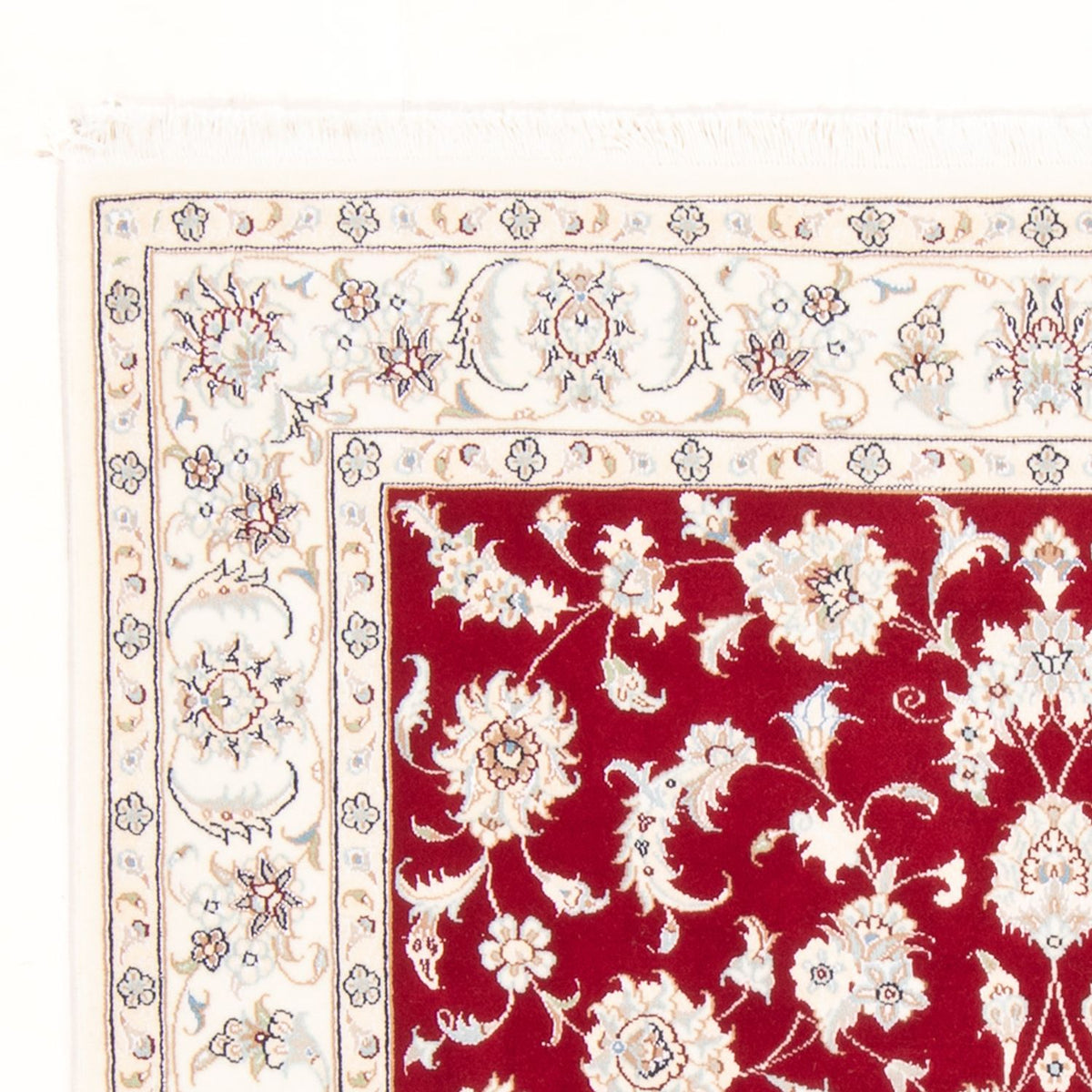 Perzisch tapijt - Nain - Koninklijk - 178 x 120 cm - rood