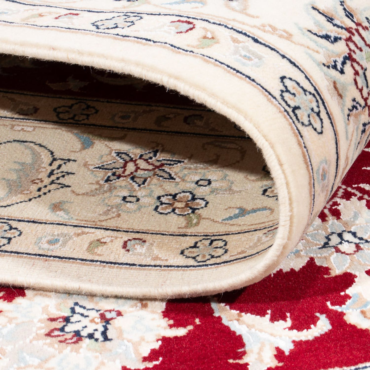 Perzisch tapijt - Nain - Koninklijk - 178 x 120 cm - rood