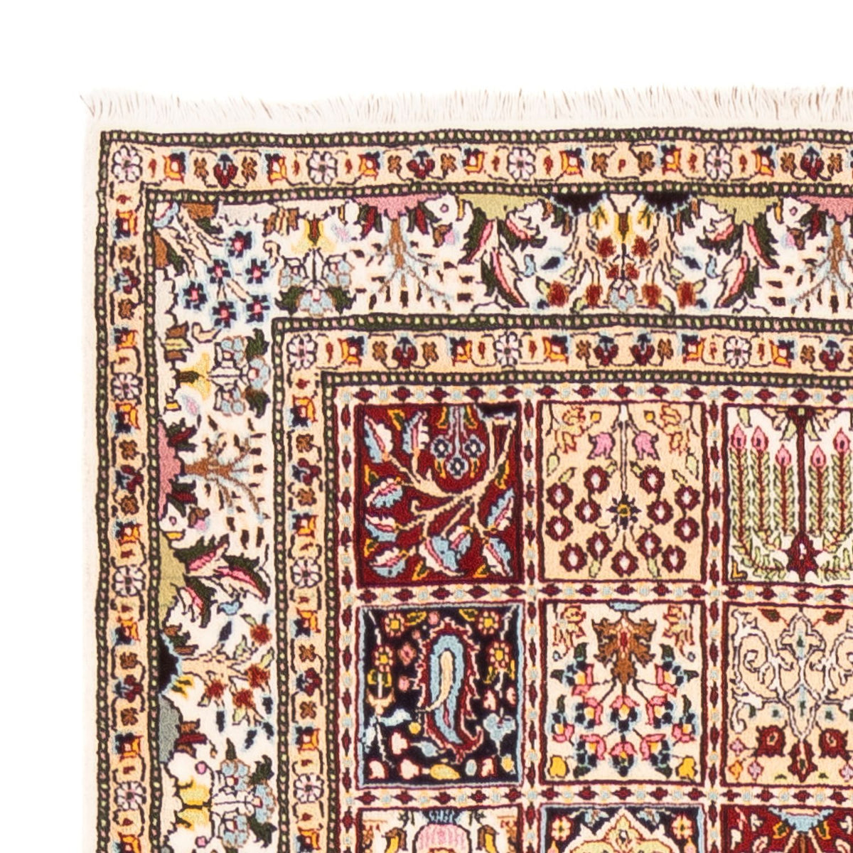 Loper Perzisch tapijt - Klassiek - 384 x 78 cm - veelkleurig