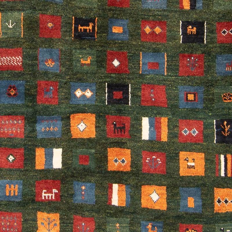 Gabbeh tapijt - Perzisch - 234 x 164 cm - veelkleurig