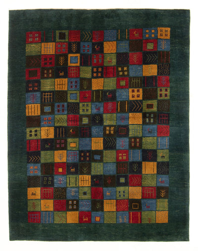 Perzische Gabbeh Tapijt 174x234cm - Perserteppich Wollteppich - meerkleurig