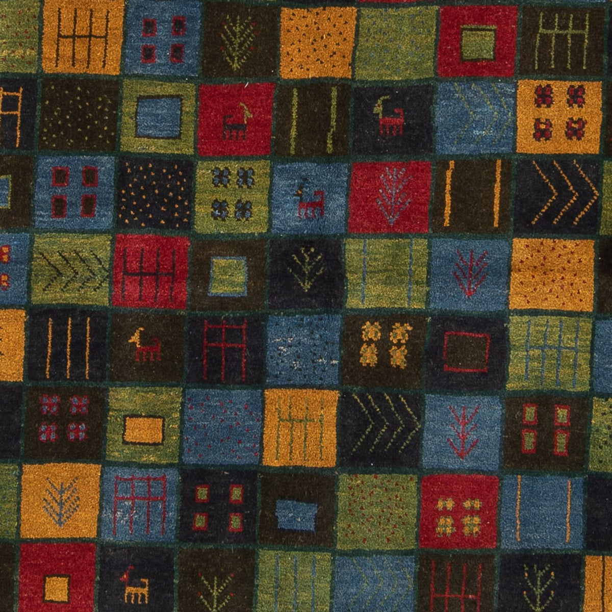 Gabbeh tapijt - Perzisch - 234 x 174 cm - veelkleurig