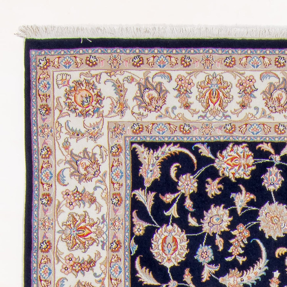Perzisch tapijt - Tabriz - Royal - 245 x 170 cm - donkerblauw