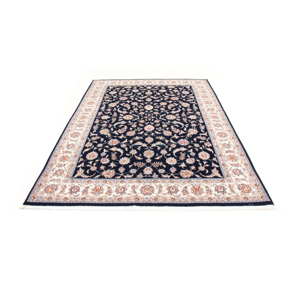 Perzisch tapijt - Tabriz - Royal - 245 x 170 cm - donkerblauw