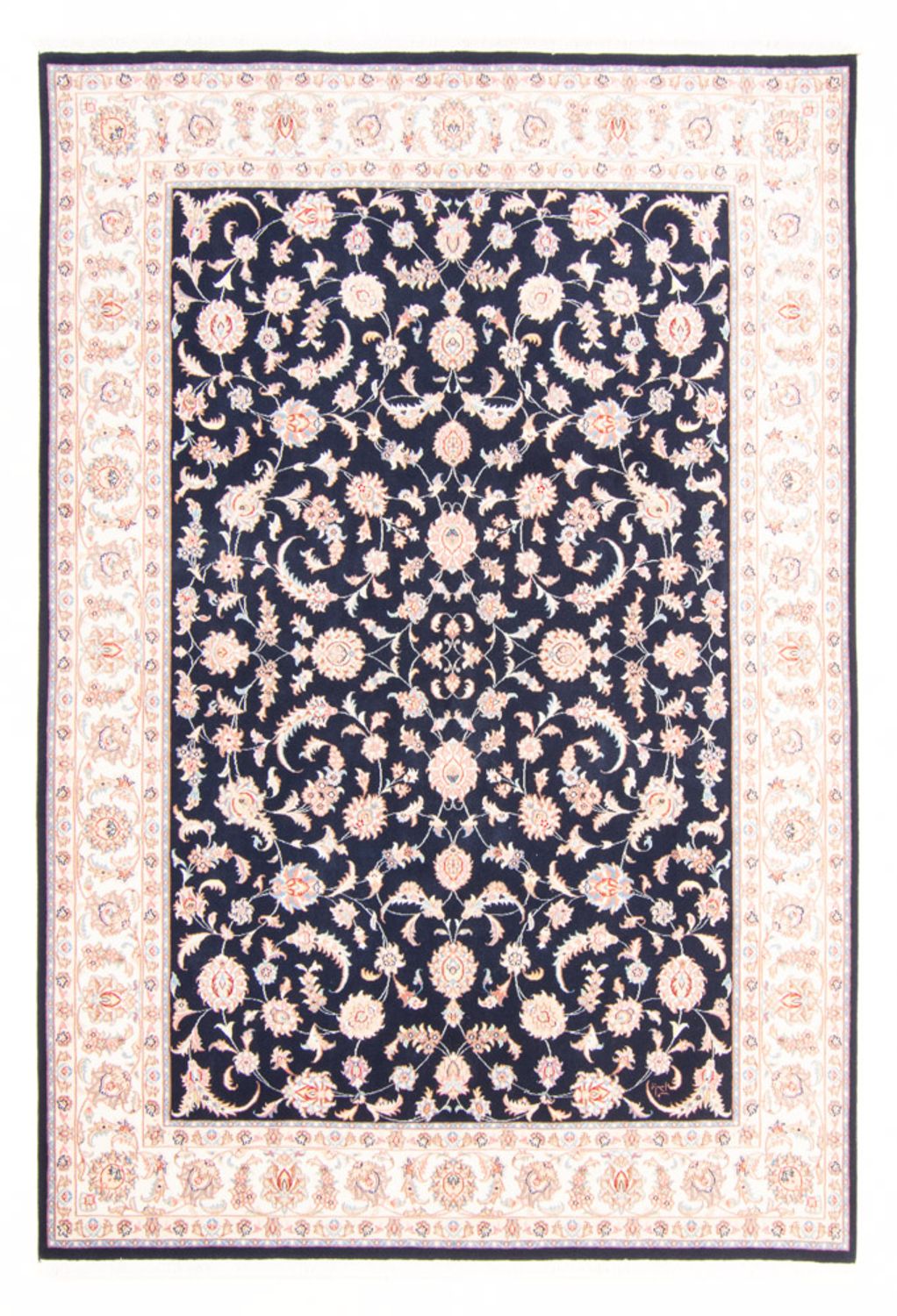 Perzisch tapijt - Tabriz - Royal - 234 x 167 cm - donkerblauw