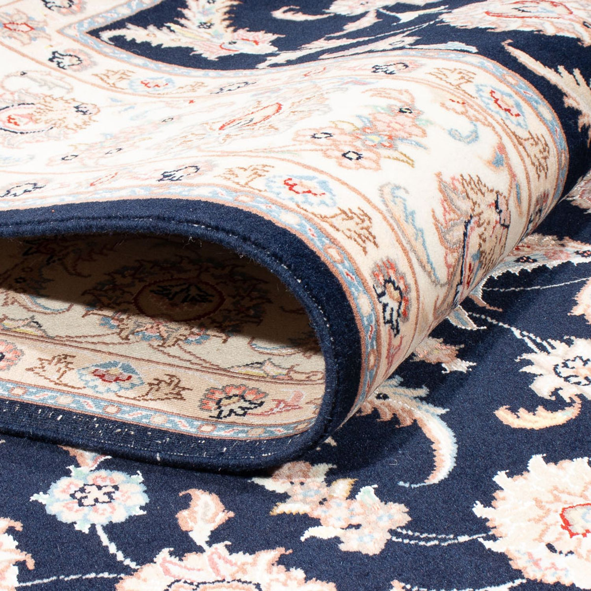 Perzisch tapijt - Tabriz - Royal - 234 x 167 cm - donkerblauw