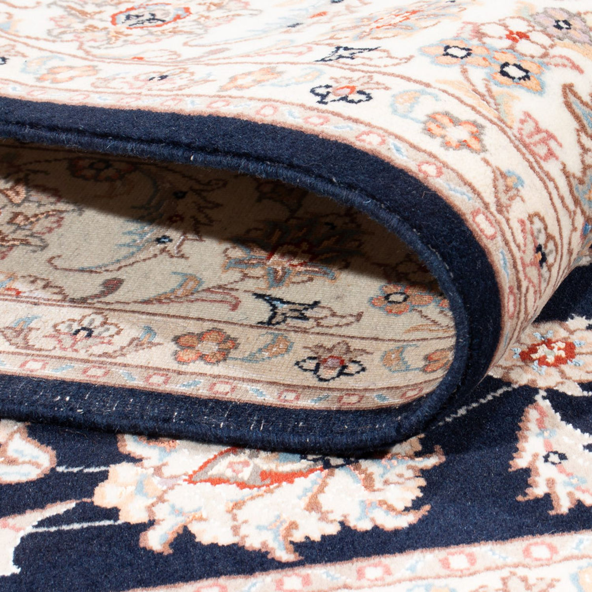 Perzisch tapijt - Tabriz - Royal - 197 x 149 cm - donkerblauw