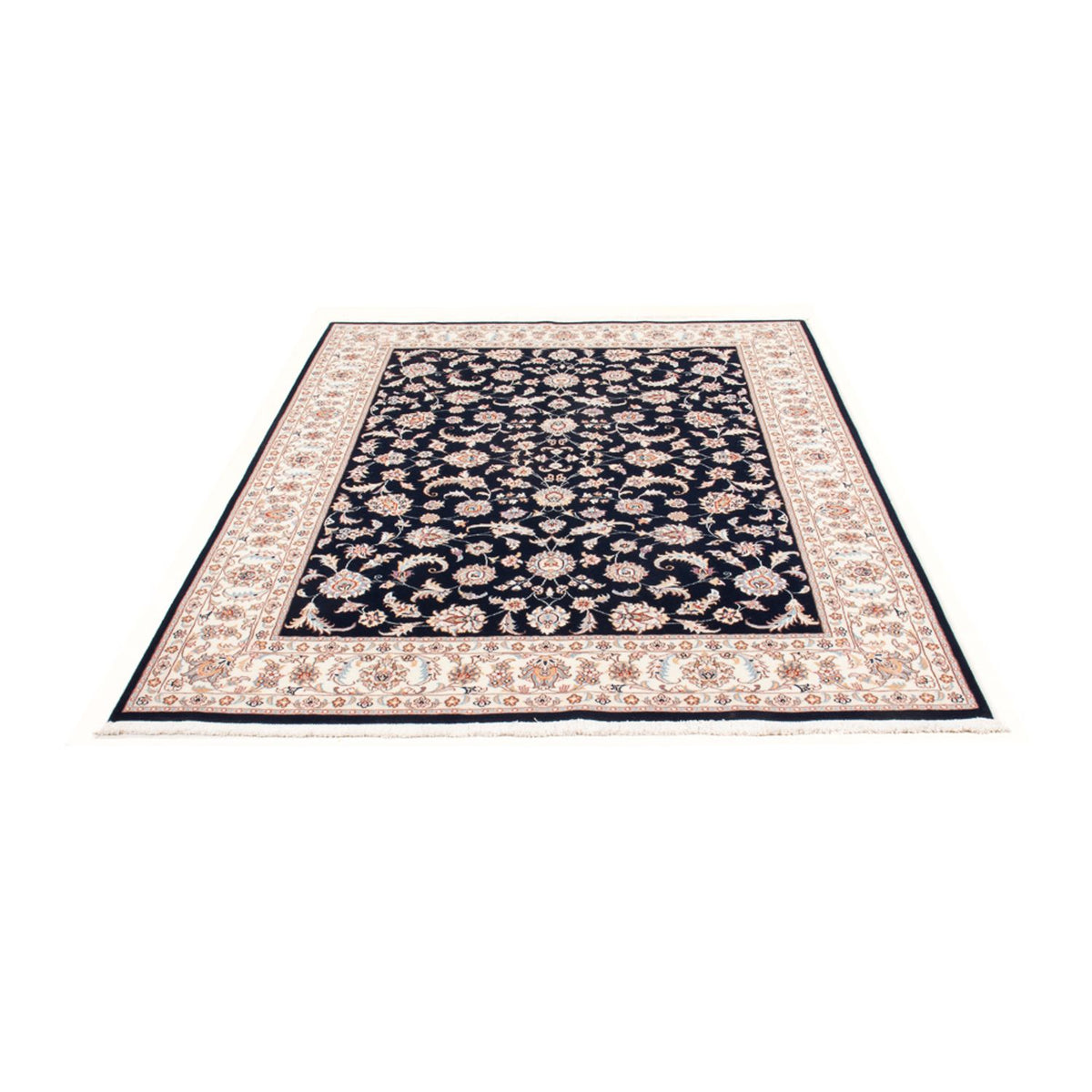 Perzisch tapijt - Tabriz - Royal - 197 x 149 cm - donkerblauw