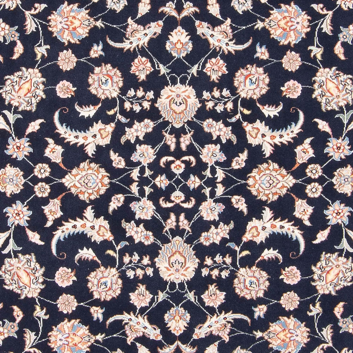 Perzisch tapijt - Tabriz - Royal - 196 x 150 cm - donkerblauw