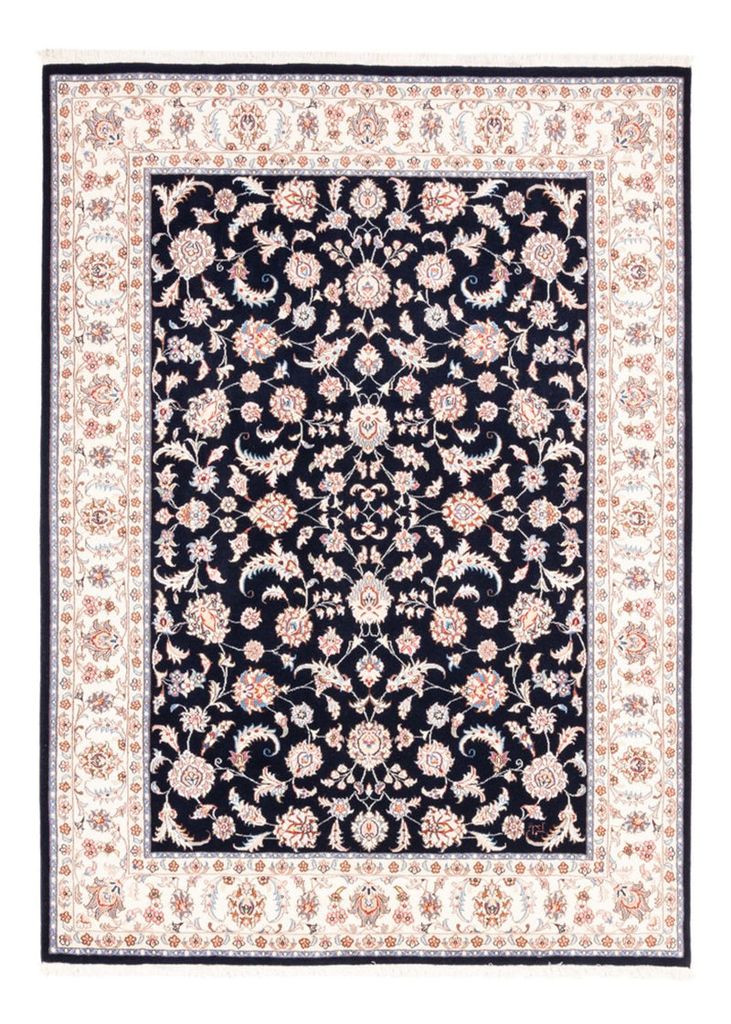Perzisch tapijt - Tabriz - 201 x 150 cm - donkerblauw