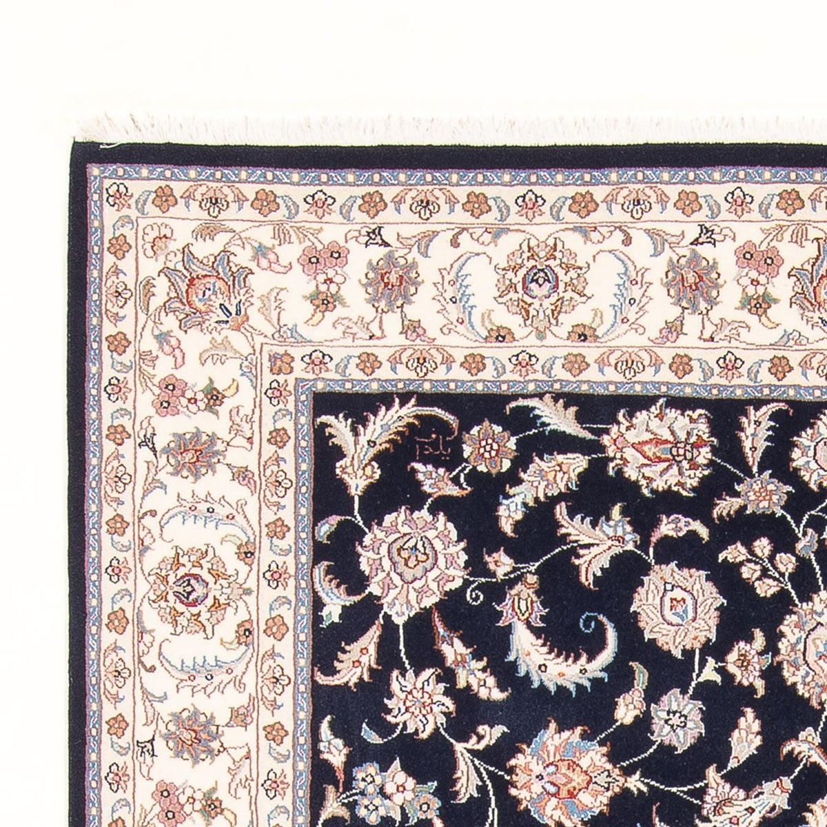 Perzisch tapijt - Tabriz - Royal - 201 x 150 cm - donkerblauw