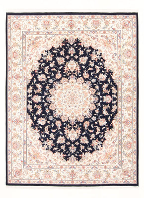 Perzisch tapijt - Tabriz - Royal - 199 x 147 cm - donkerblauw