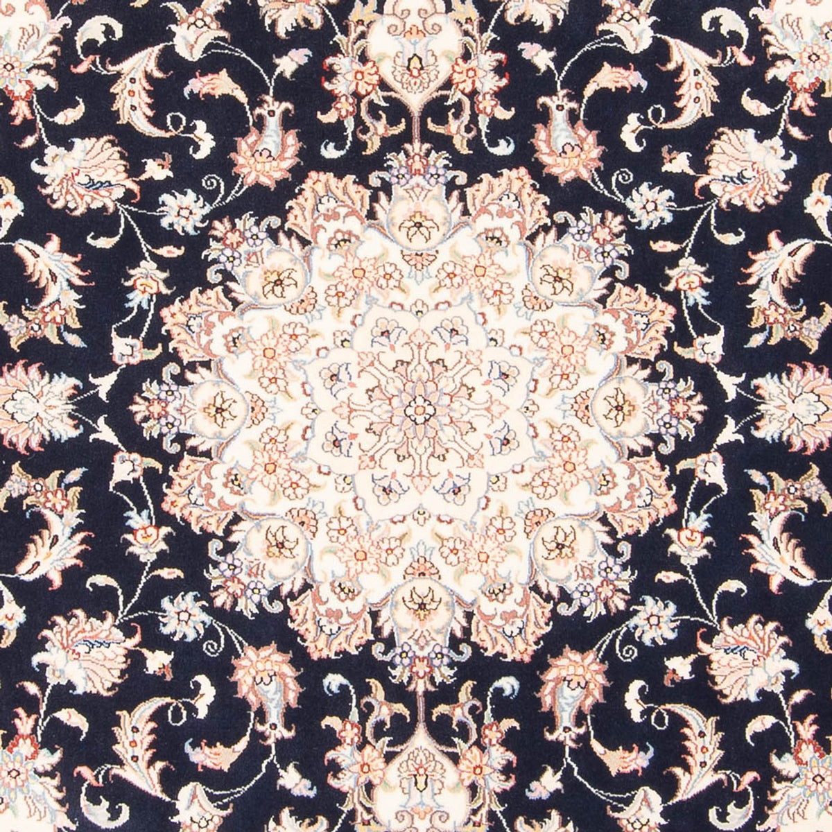 Perzisch tapijt - Tabriz - Royal - 199 x 147 cm - donkerblauw