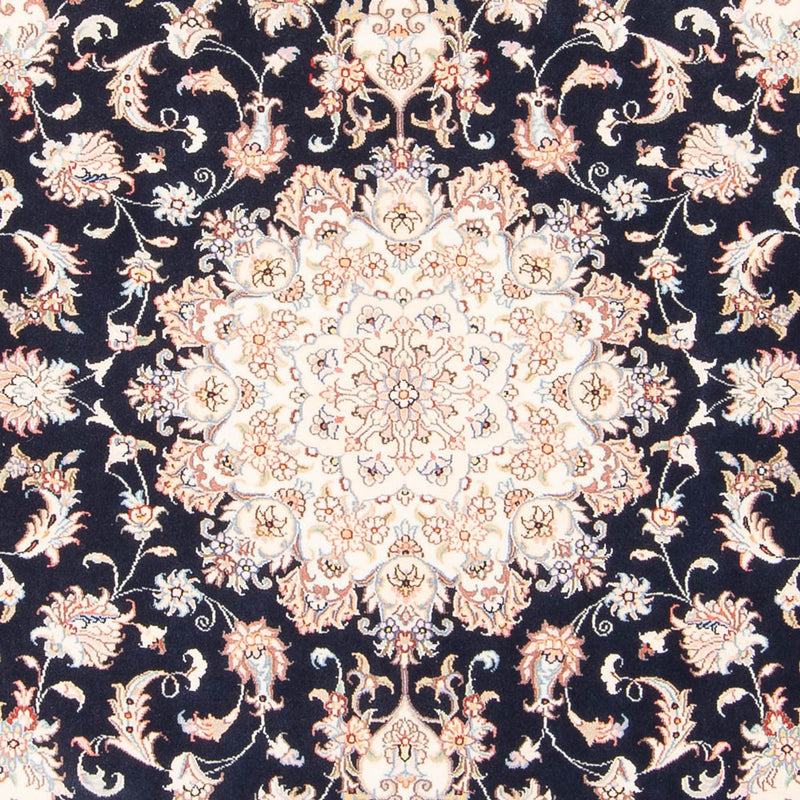 Perzisch tapijt - Tabriz - Royal - 199 x 147 cm - donkerblauw