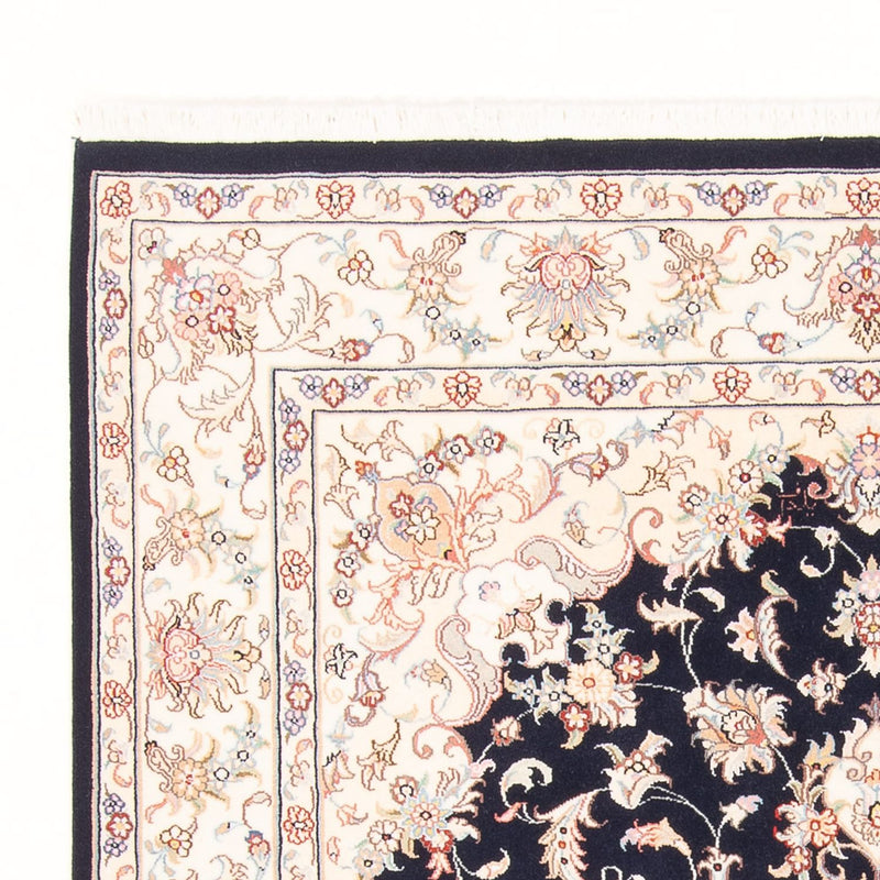 Perzisch tapijt - Tabriz - Royal - 199 x 147 cm - donkerblauw