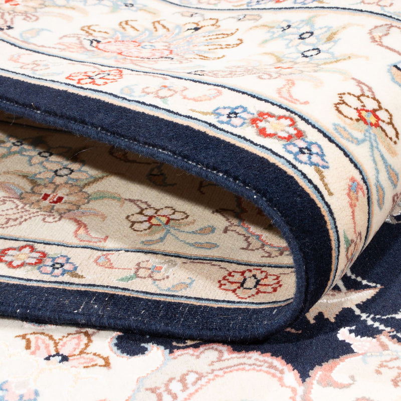 Perzisch tapijt - Tabriz - Royal - 199 x 147 cm - donkerblauw