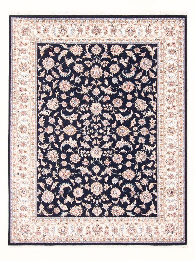 Perzisch tapijt - Tabriz - Royal - 202 x 151 cm - donkerblauw