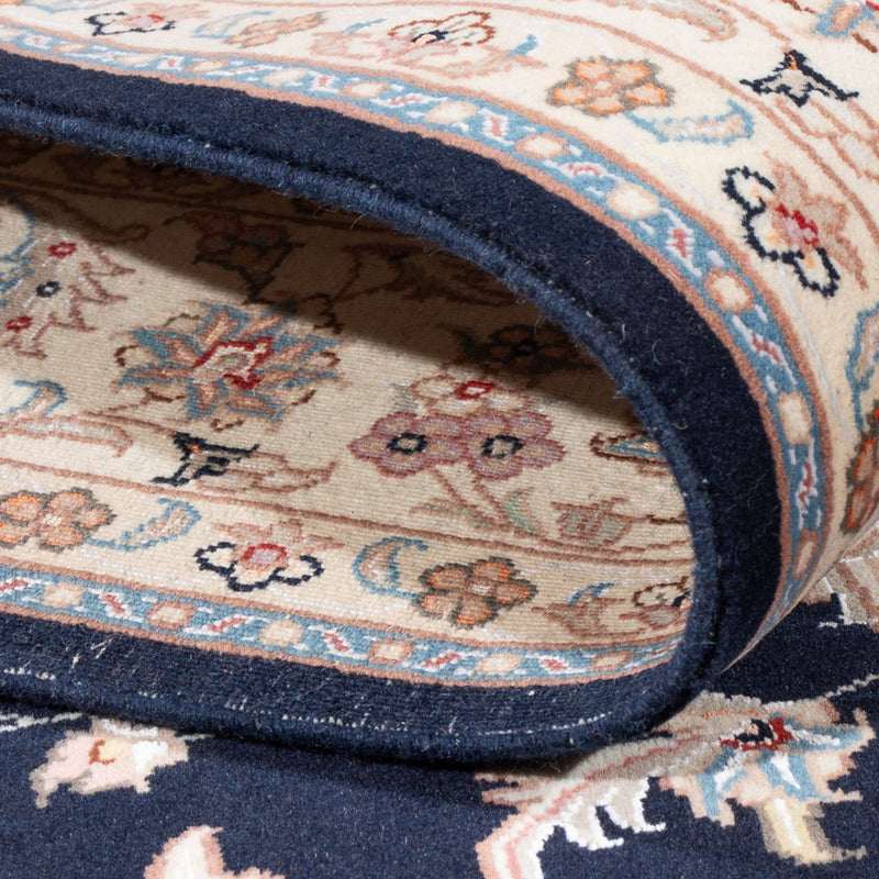 Perzisch tapijt - Tabriz - Royal - 202 x 151 cm - donkerblauw