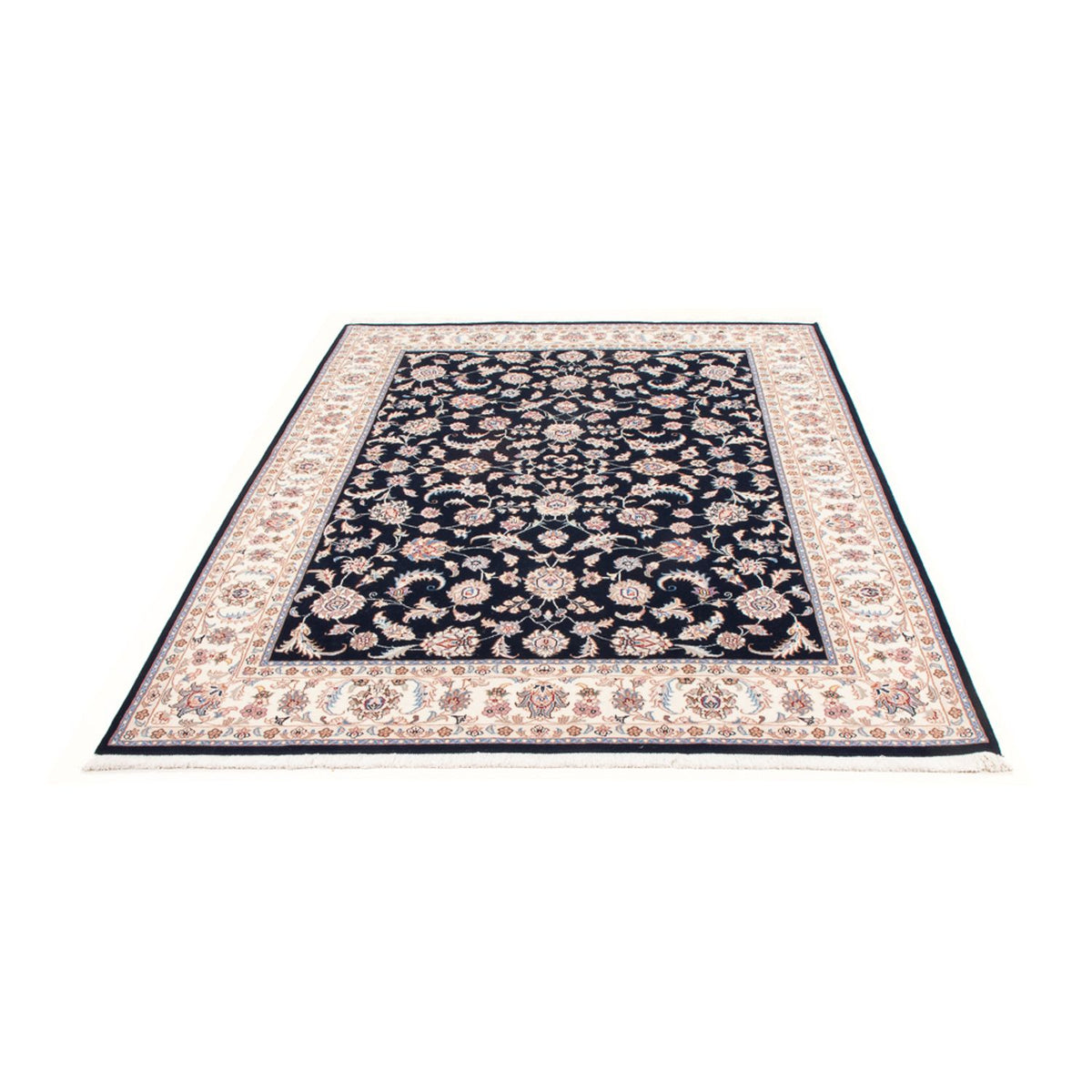 Perzisch tapijt - Tabriz - Royal - 202 x 151 cm - donkerblauw