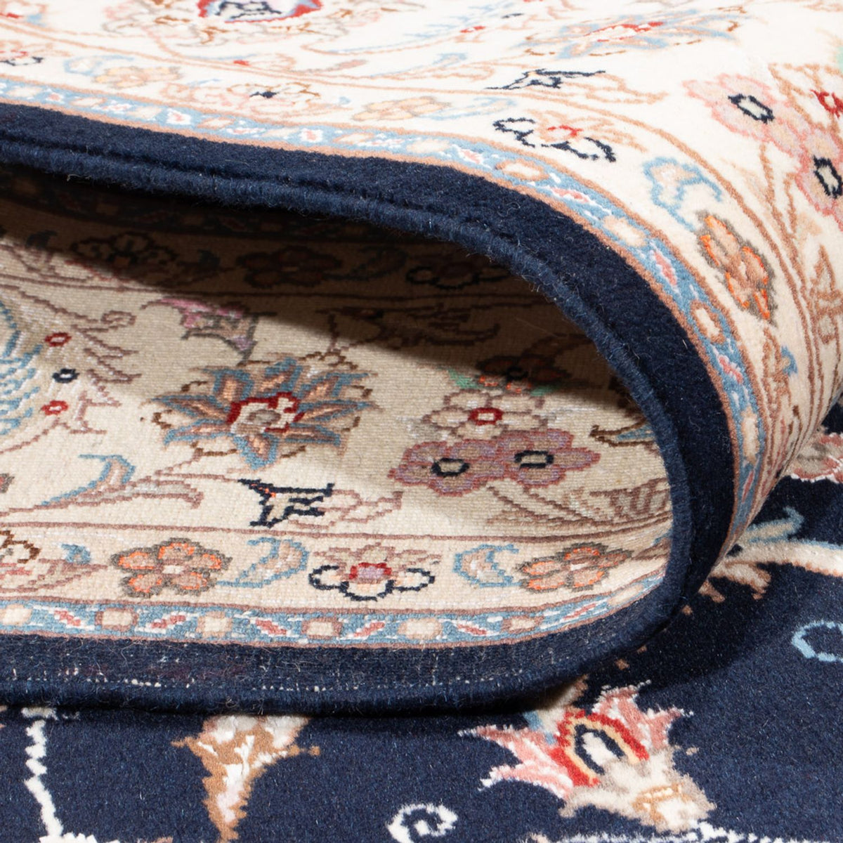 Perzisch tapijt - Tabriz - Royal - 200 x 149 cm - donkerblauw