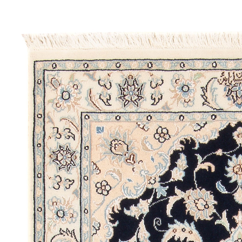 Perzisch tapijt - Nain - Premium - 120 x 81 cm - donkerblauw