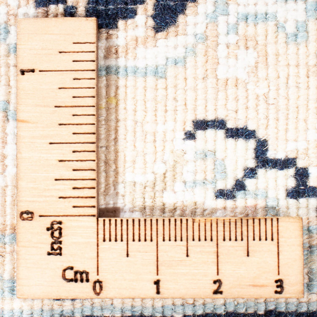 Perzisch tapijt - Nain - Premium - 120 x 81 cm - donkerblauw