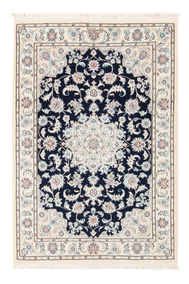 Perzisch tapijt - Nain - Premium - 117 x 80 cm - donkerblauw