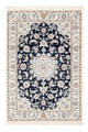 Perzisch tapijt - Nain - Premium - 117 x 80 cm - donkerblauw