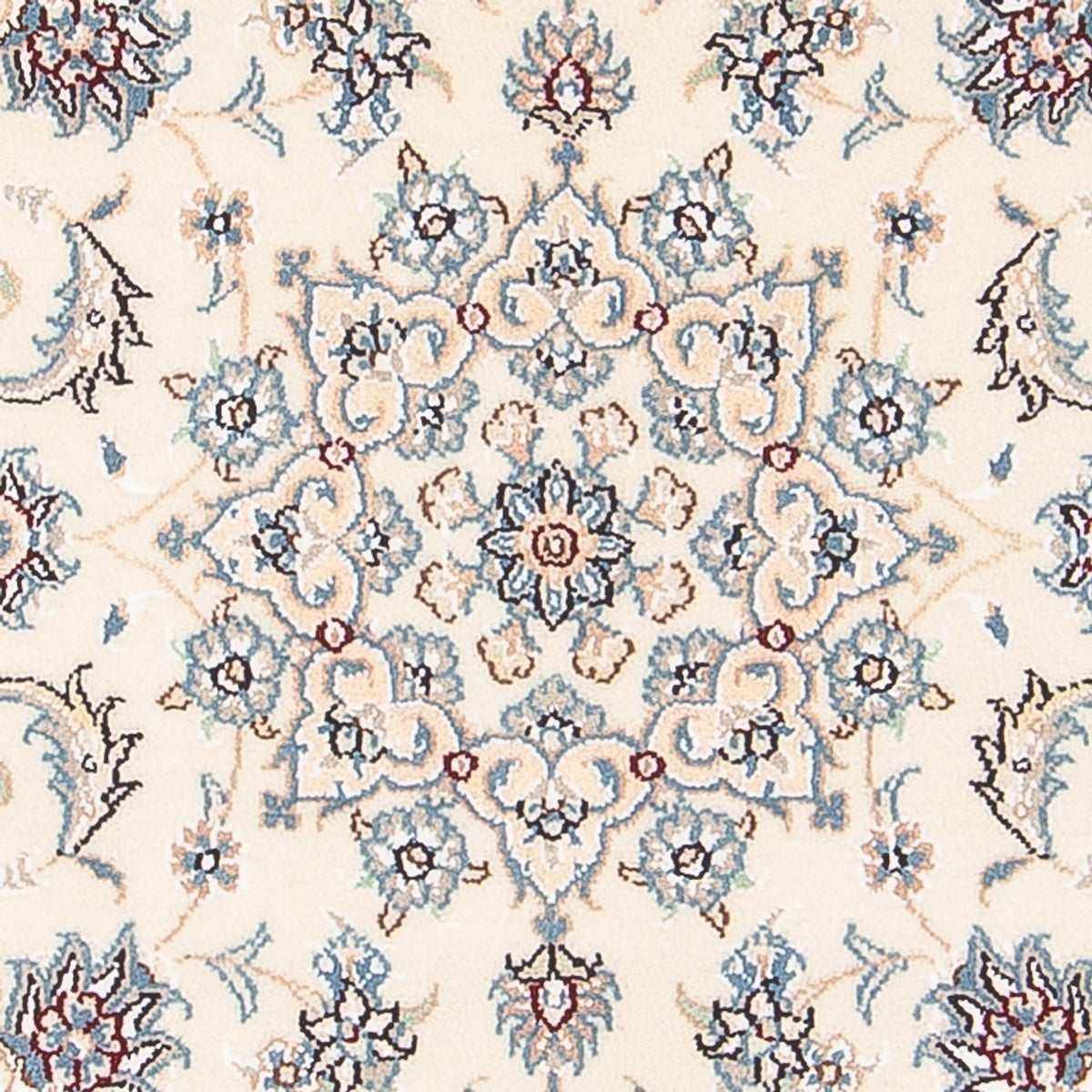 Perzisch tapijt - Nain - Premium - 121 x 82 cm - crème