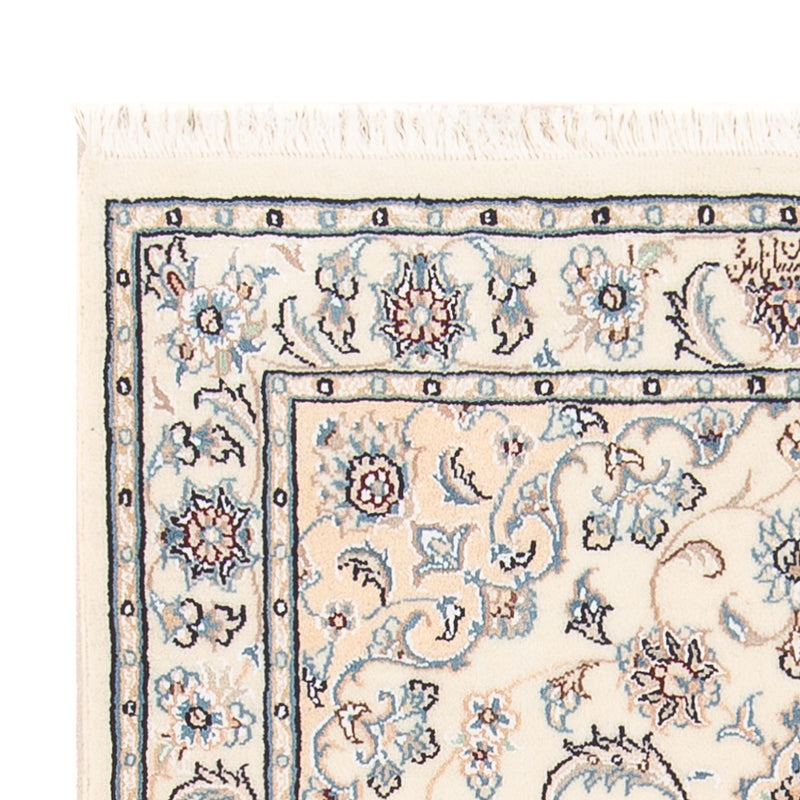 Perzisch tapijt - Nain - Premium - 121 x 82 cm - crème