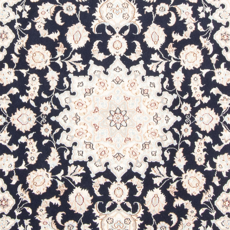 Perzisch tapijt - Nain - Koninklijk - 173 x 121 cm - donkerblauw