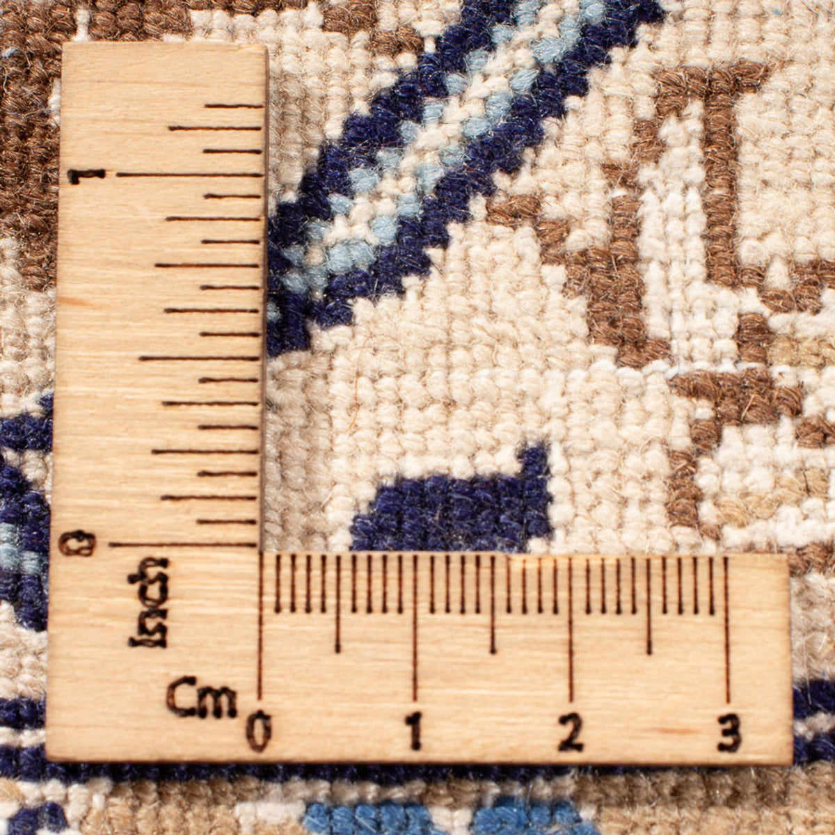 Perzisch tapijt - Nain - Koninklijk - 278 x 200 cm - crème