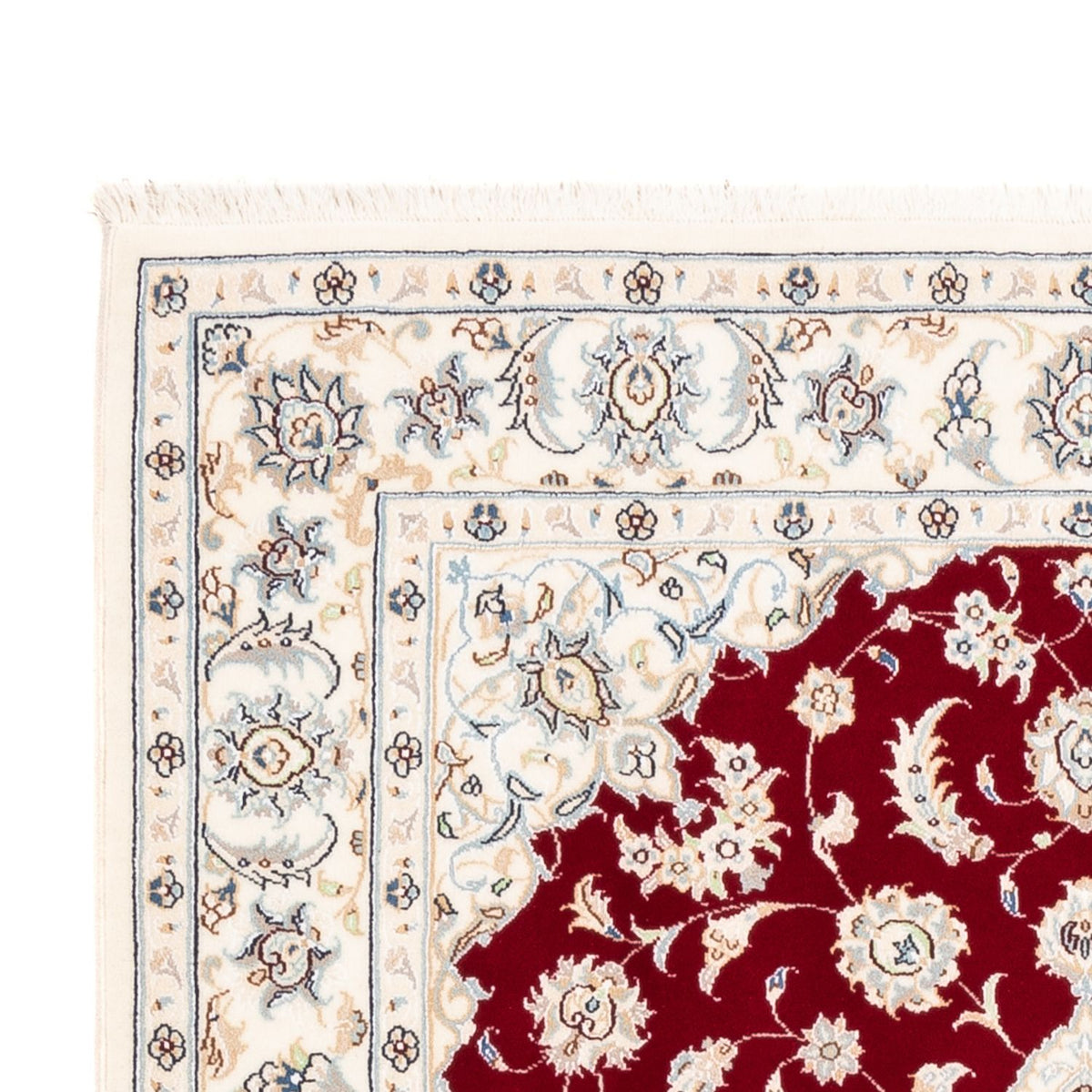 Perzisch tapijt - Nain - Premium - 174 x 120 cm - rood