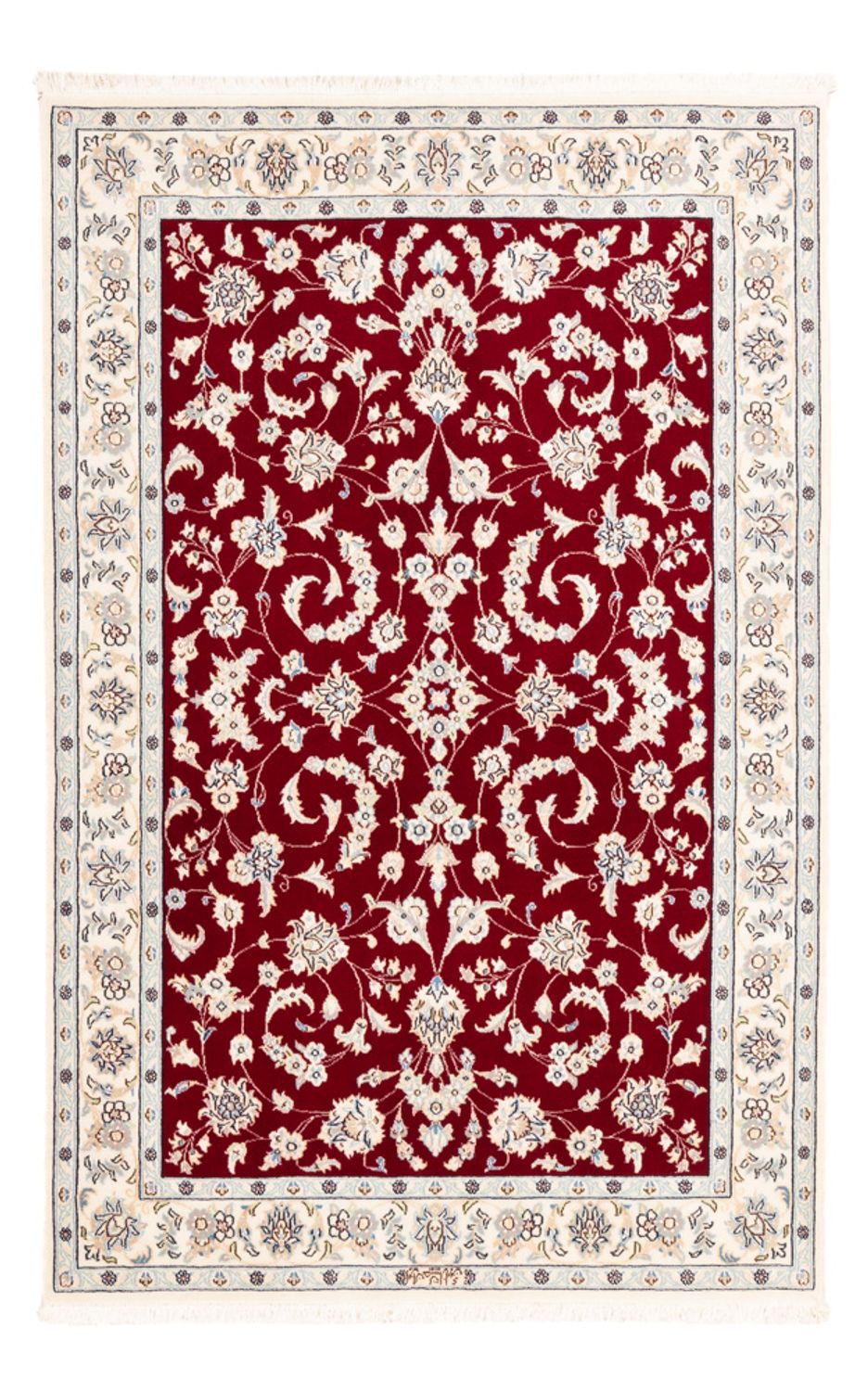 Perzisch tapijt - Nain - Premium - 163 x 108 cm - rood